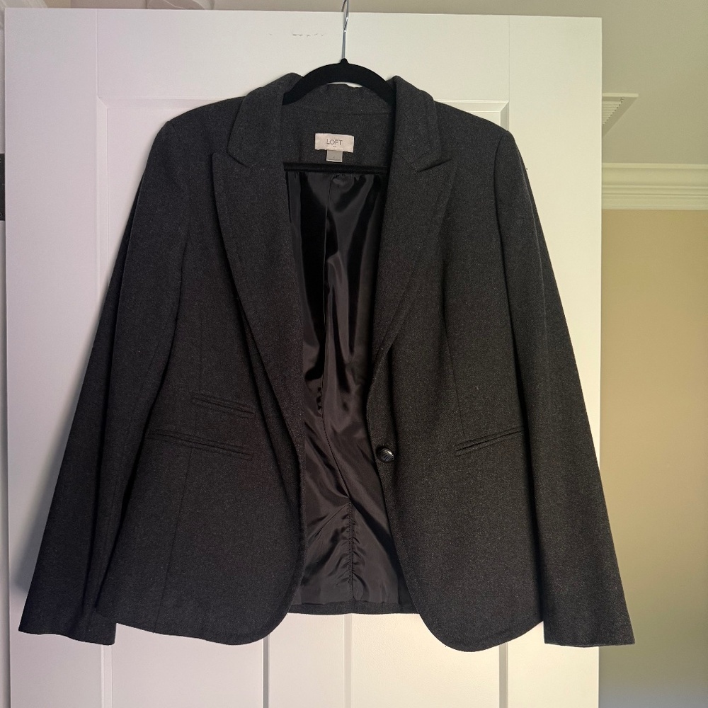 Women’s wool blazer